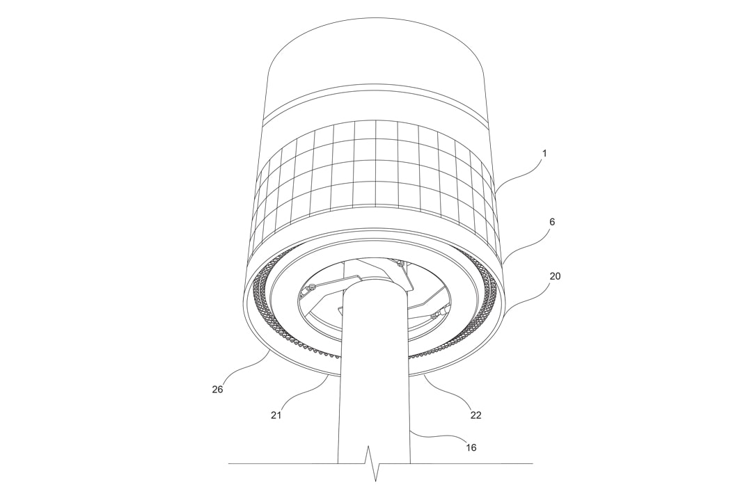 Motor Patent Drawing